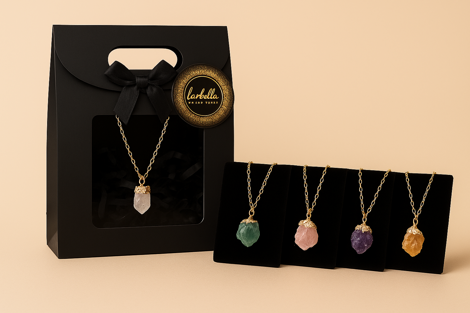 N07 Collier Cristal élégance