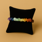 N36 Coffret Énergie & Lumière – Pyramide, Bougie & Bracelet Chakras