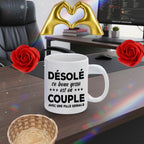 N22 ❤️ Coffret “Désolé ce beau gosse est en couple” – Édition Amour & Élégance